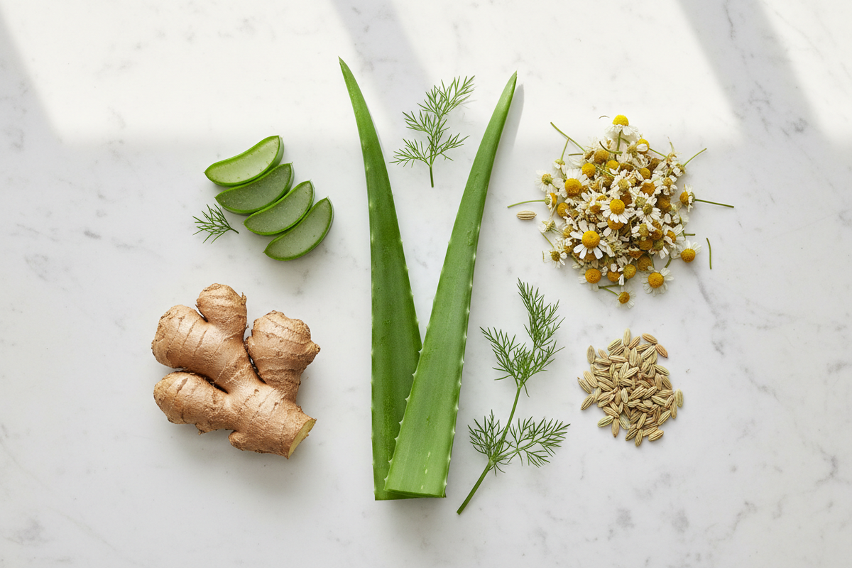Fitoterapia, psicosomatica e approccio integrato ai disturbi digestivi funzionali: il ruolo centrale dell’aloe nel dialogo intestino–cervello