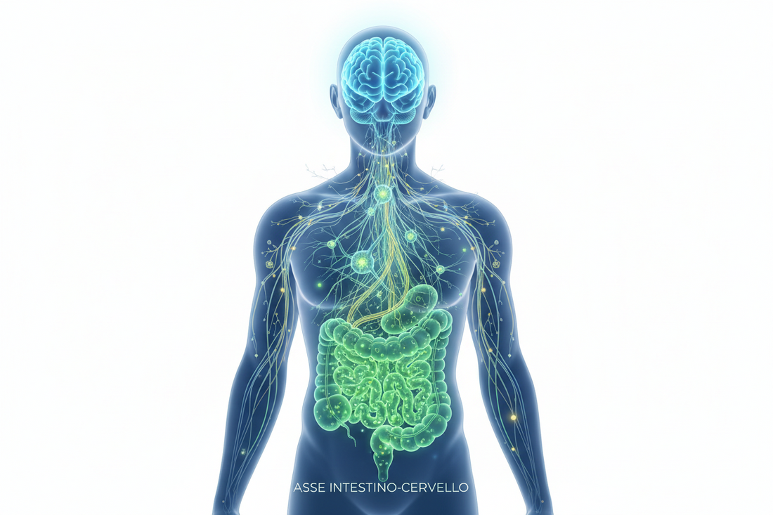 Piante medicinali tra corpo e mente: l’asse intestino–cervello nei disturbi gastrointestinali funzionali