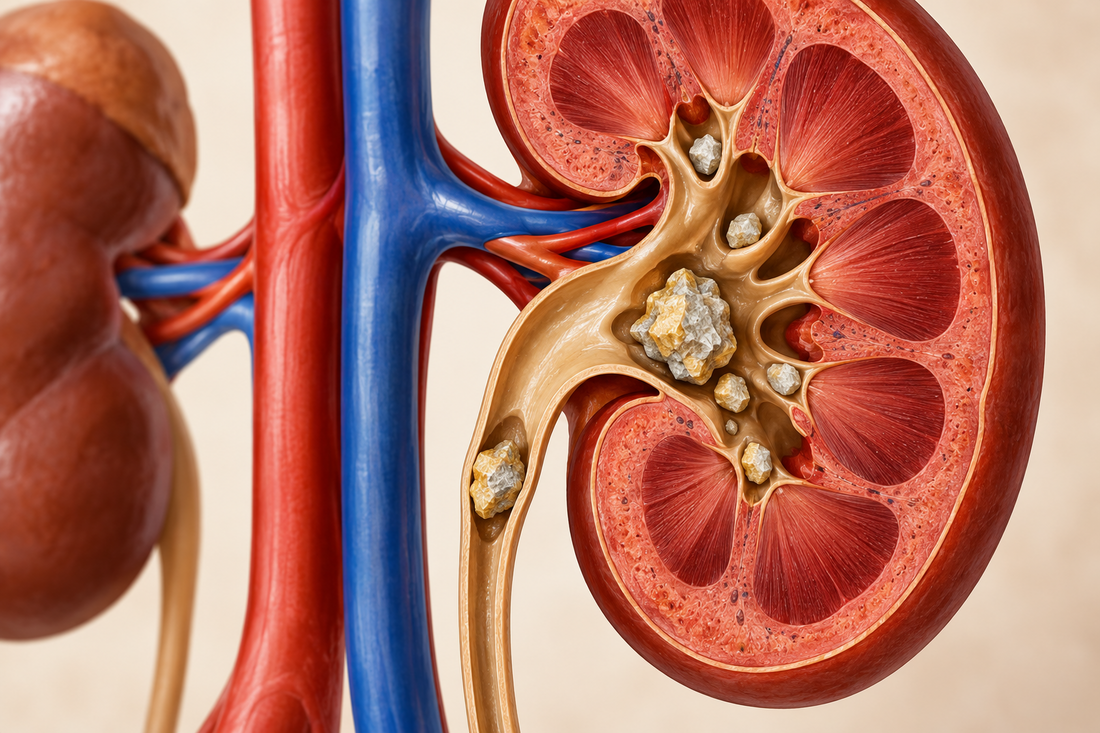 Calcolosi urinaria: prevenzione, idratazione e nuove evidenze sulla fitoterapia