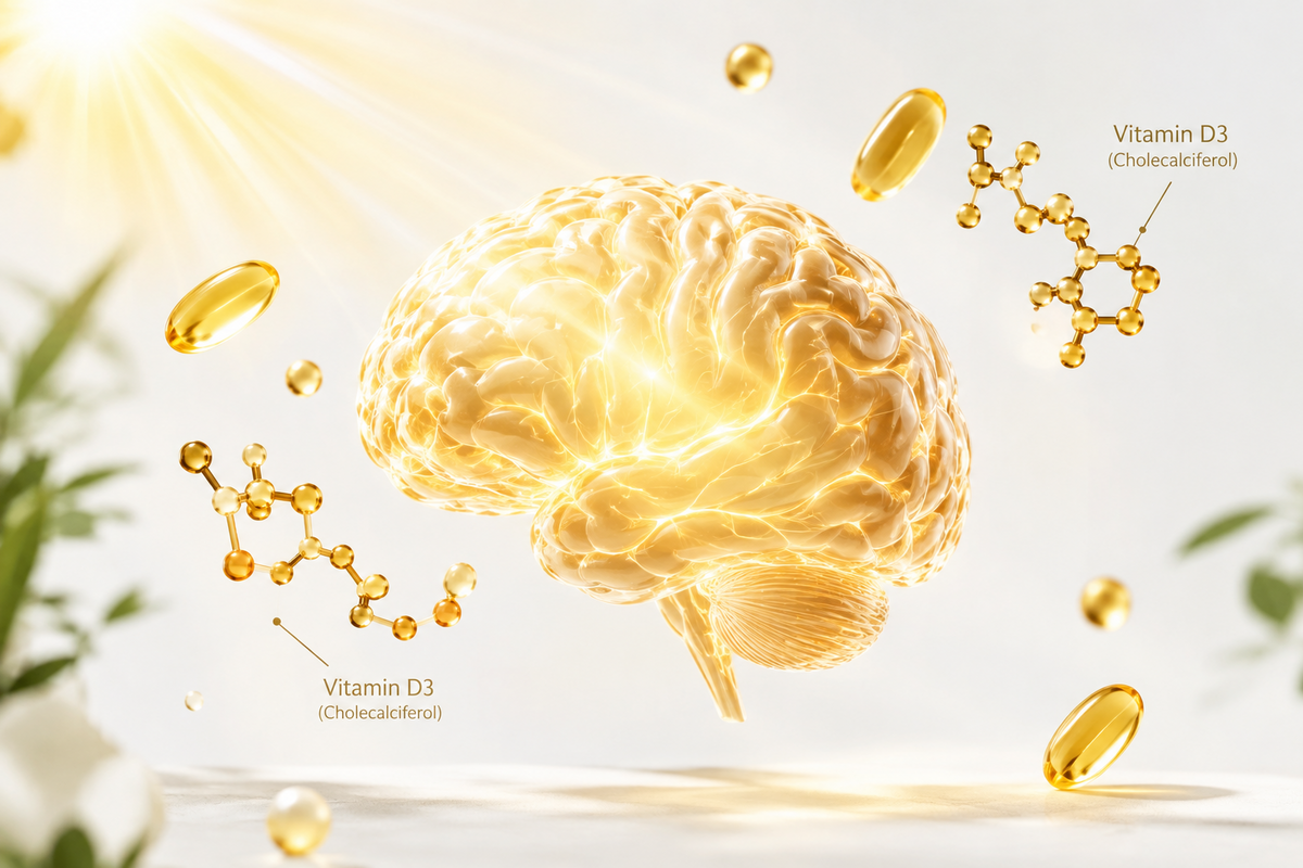 Vitamina D e decadimento cognitivo: tra carenza, metabolismo e salute del cervello