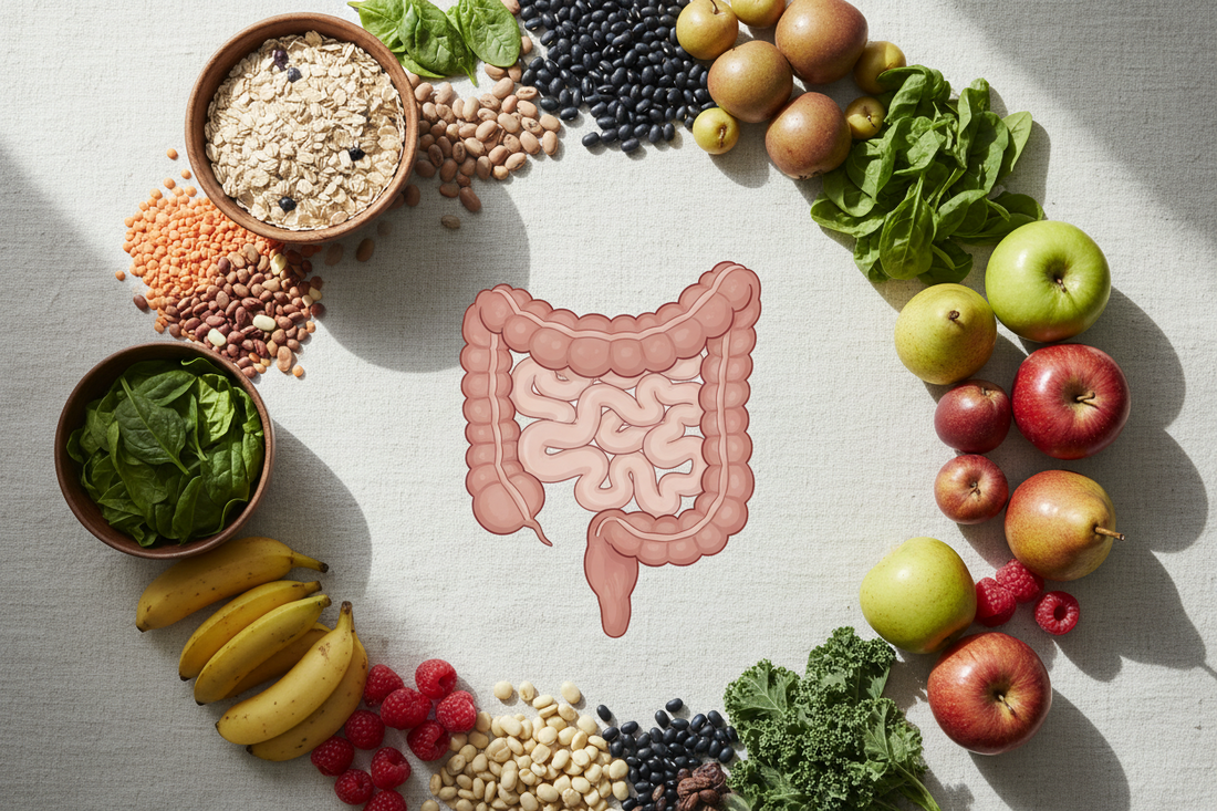 Diverticoli (malattia diverticolare): fibra vegetale per la regolarità intestinale, il microbiota e l’equilibrio metabolico