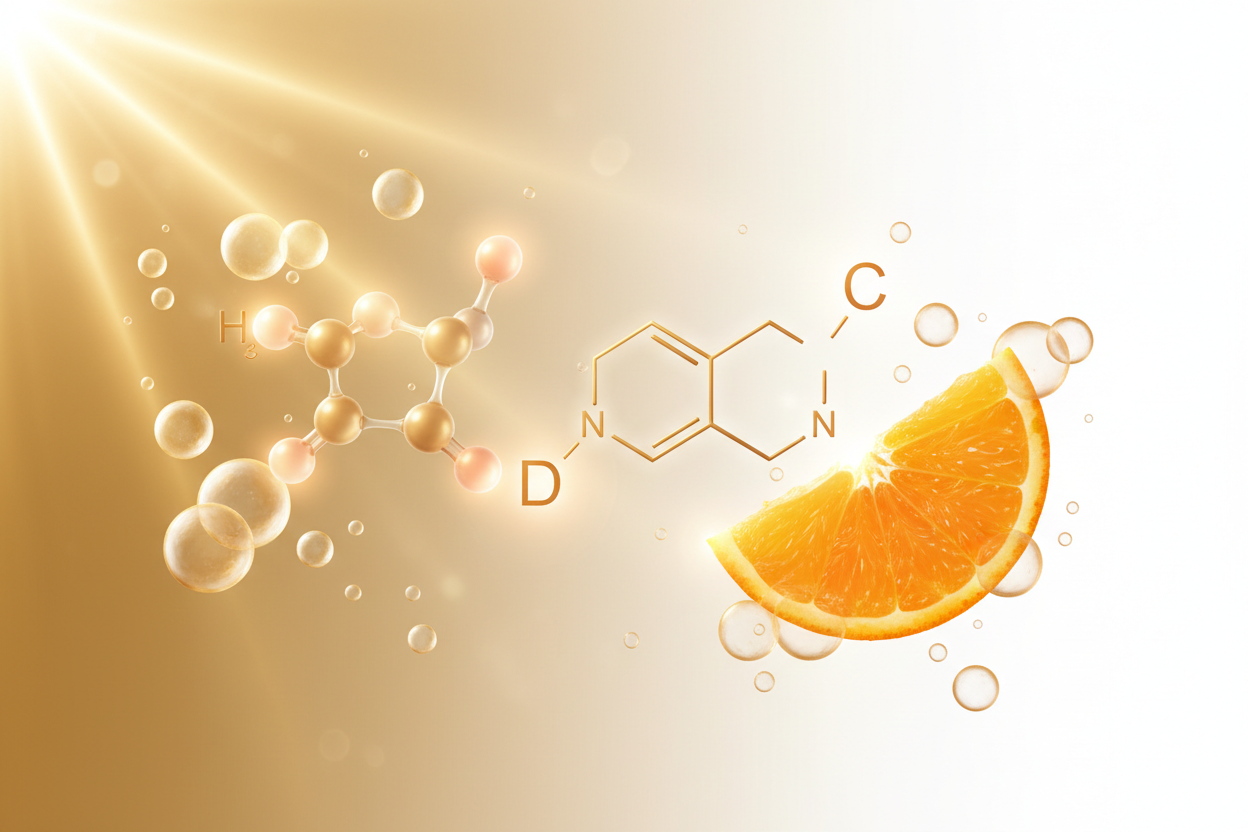 Vitamina C e Vitamina D nella Prevenzione Oncologica: Meccanismi Biologici e Sinergie Terapeutiche