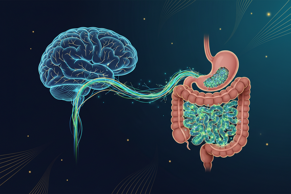 Microbiota intestinale, serotonina, GABA e cervello: come l’intestino dialoga con emozioni, stress e funzioni cognitive