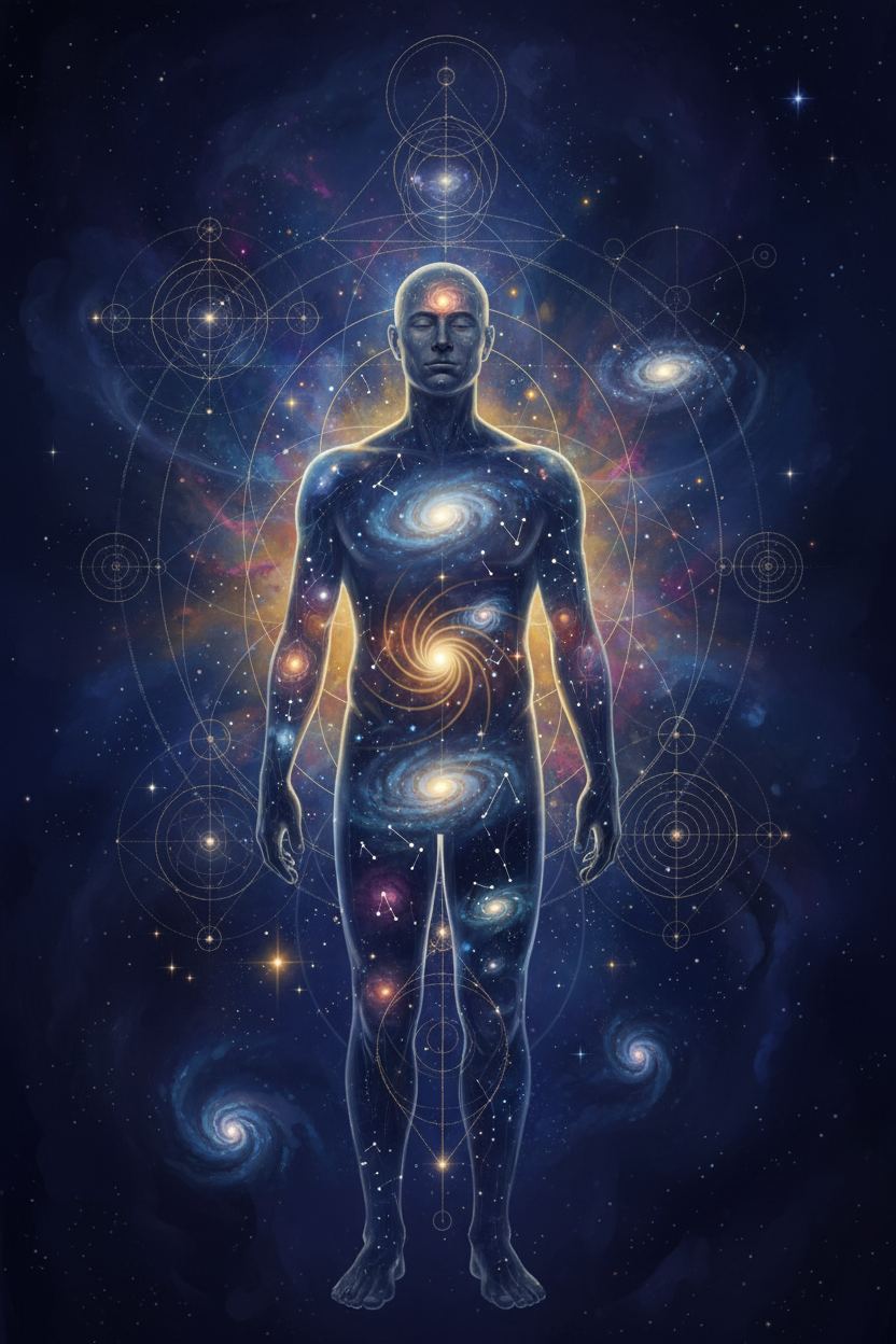 Il Triangolo dell’Uomo: armonia tra corpo, funzione ed energia nel dialogo tra microcosmo e macrocosmo