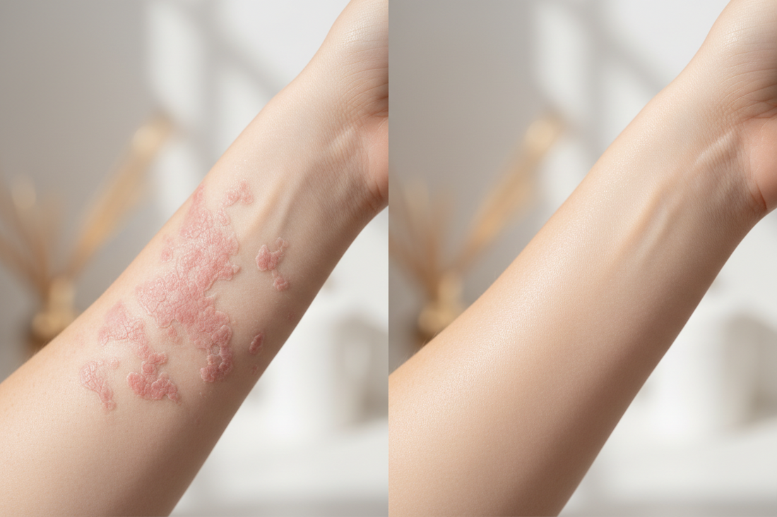 Nuove prospettive cliniche nella psoriasi e nell'artrite psoriasica: Lunae e kit routine cosmetico
