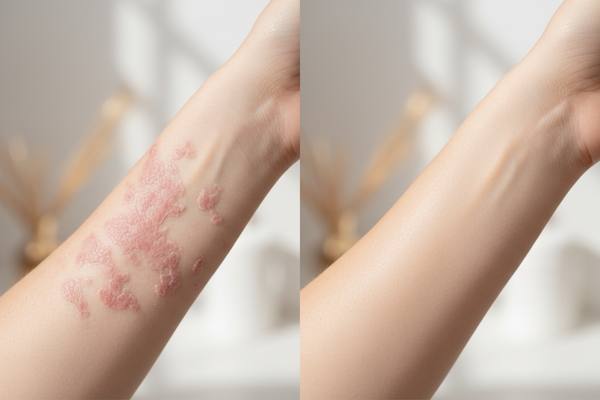 Nuove prospettive cliniche nella psoriasi e nell'artrite psoriasica: Lunae e kit routine cosmetico