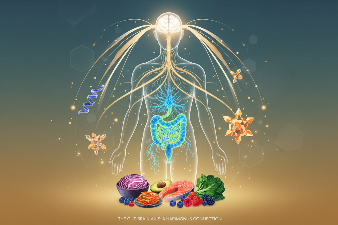 Ansia, stress e asse intestino–cervello: come microbiota, neurotrasmettitori e nutrizione influenzano il benessere mentale