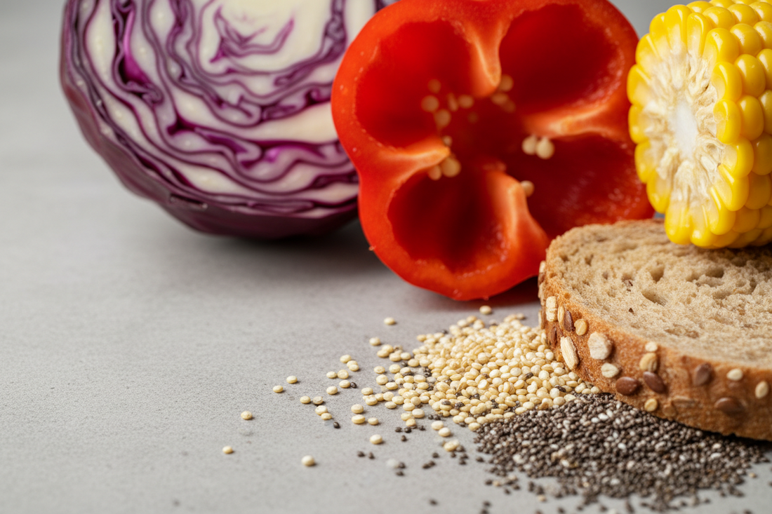 Alimenti integrali, fibra e segnali metabolici: come struttura del cibo, masticazione e qualità alimentare influenzano metabolismo, sazietà e infiammazione