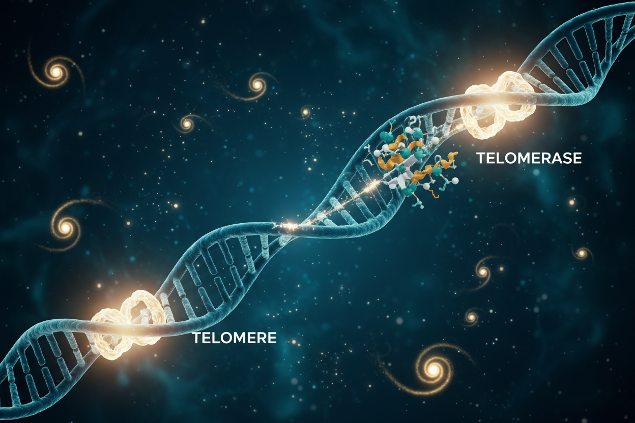 Telomeri e Telomerasi: il sistema che protegge il DNA e rallenta la senescenza cellulare