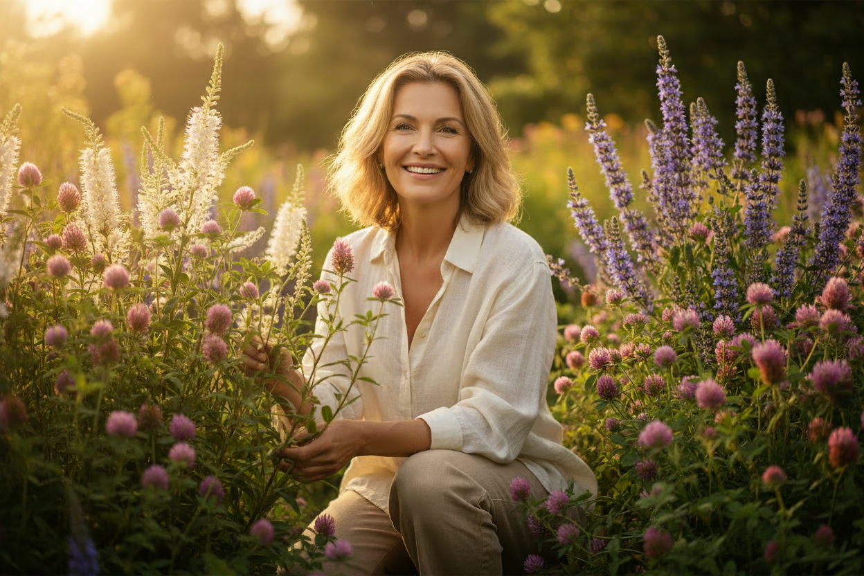 Menopausa in equilibrio: fisiopatologia, meccanismi recettoriali e fitoterapia clinica per la donna