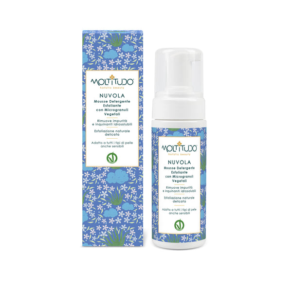 Nuvola - mousse detergente viso delicata