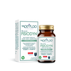 MOLTITUDO® FISIODYN | Sistema Integrato per Longevità Muscolo-Scheletrica | 60 capsule vegetali 375 mg