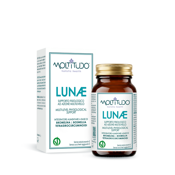 MOLTITUDO® LUNAE | La Sinergia Multi-Target contro l'Inflammaging | 60 compresse da 1 g