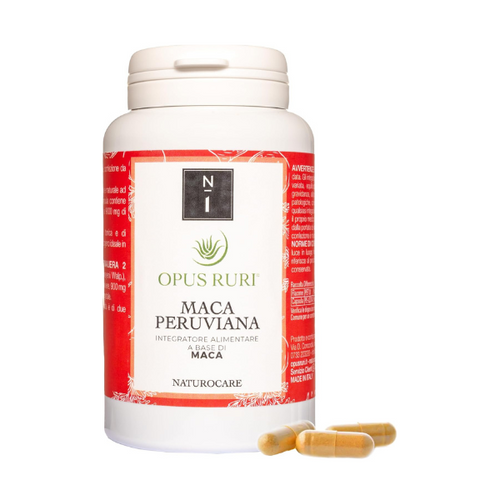MACA PERUVIANA OPUS RURI | Alta Concentrazione rapporto droga/estratto 20:1 | Energia, Vitalità e Benessere Naturale | 150 Capsule vgetali 450 mg