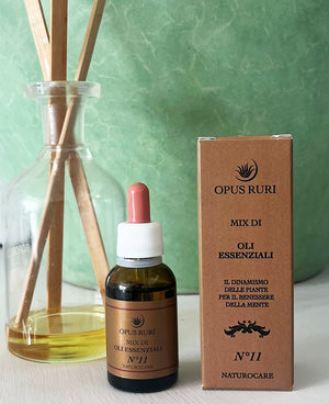 Mix di oli essenziali N.11:  aromaterapia ansia e brain-fog